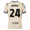 Nike Kobe Bryant Men's FC Barcelona Away Jersey 25/26 w/ Champions League Patches (Team Gold/Persion Violet/Black)