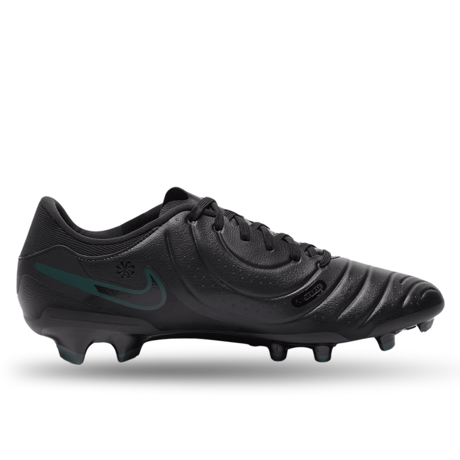 Nike Legend 10 Academy FG/MG Soccer Cleats (Black/Deep - Jungle) | SoccerWearhouse