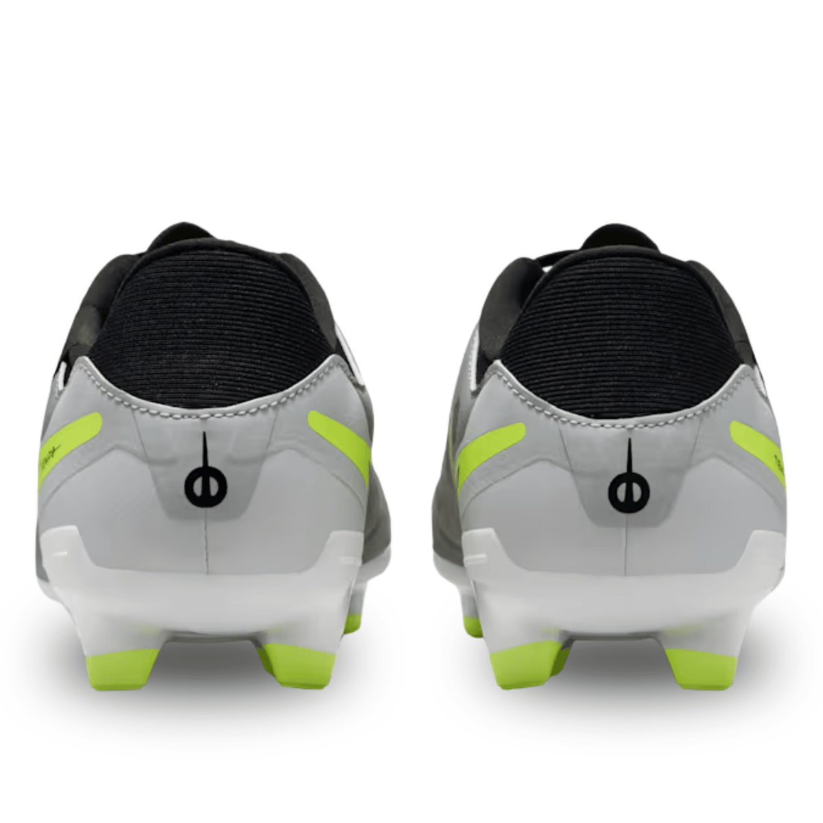Nike Legend 10 Academy FG/MG Soccer Cleats (Metallic Silver/Black - Volt) | SoccerWearhouse