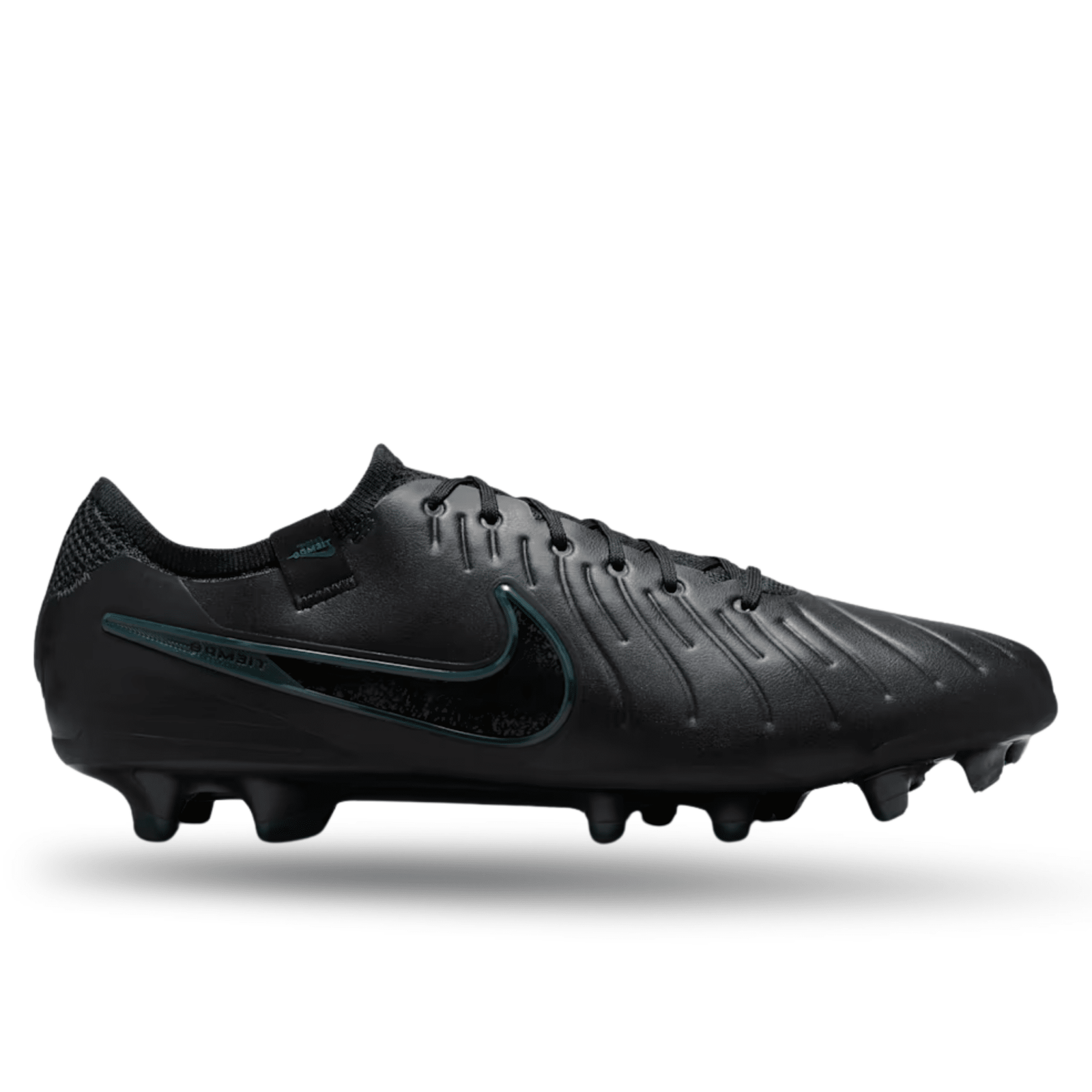 Nike Legend 10 Elite FG Soccer Cleats (Black/Deep Jungle) | SoccerWearhouse