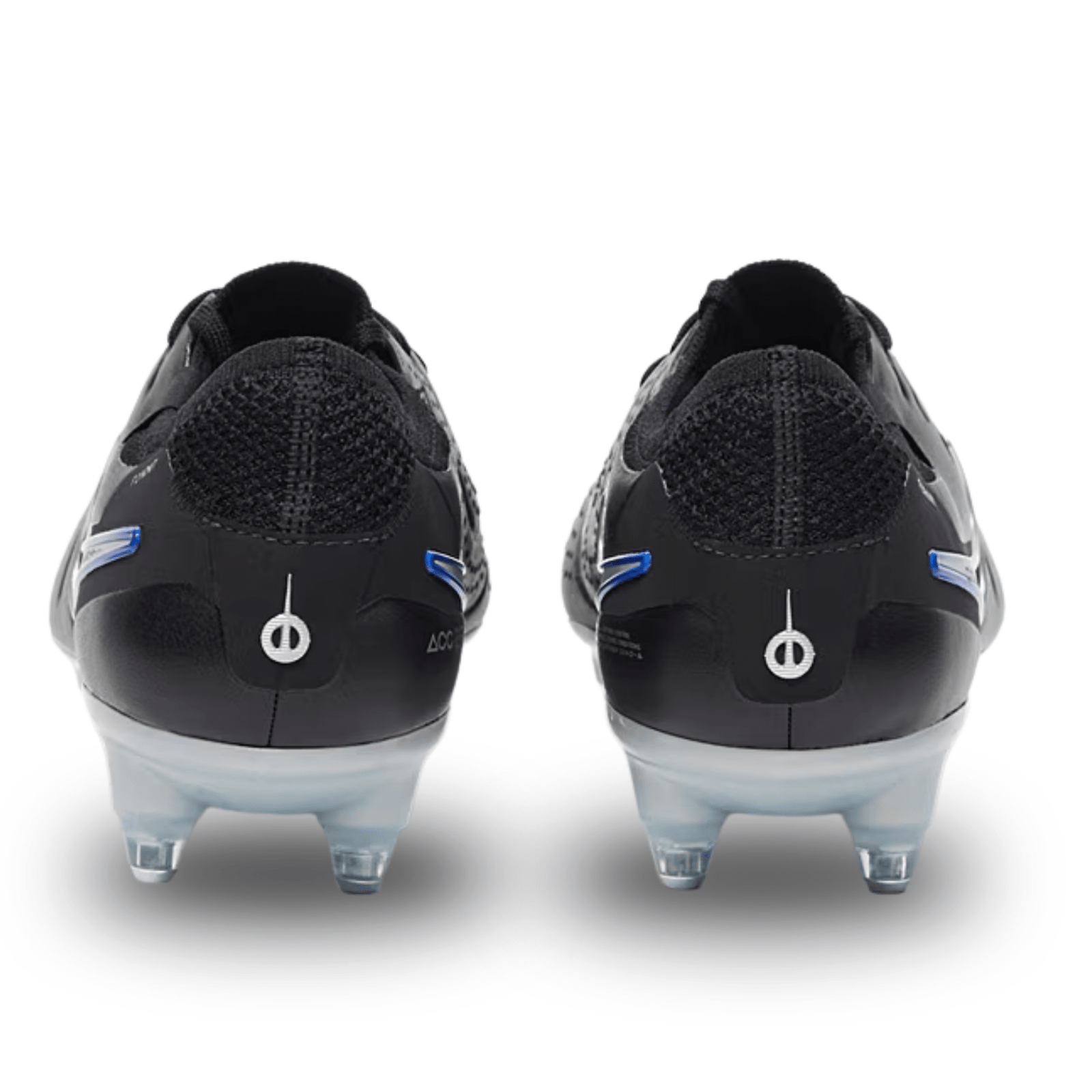 Nike Legend 10 Elite SG - Pro AC Soccer Cleats (Black/Chrome - Hyper Royal) | SoccerWearhouse