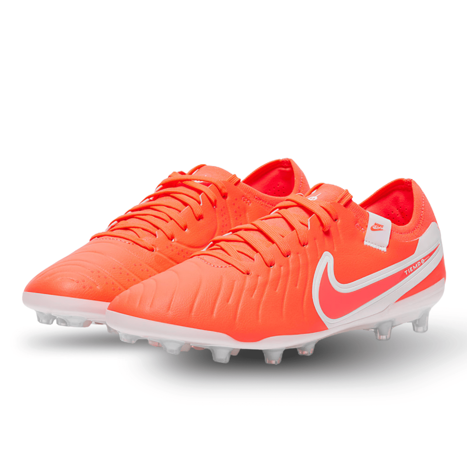 Nike Legend 10 Pro AG - Pro Soccer Cleats (Hot Lava/White) | SoccerWearhouse