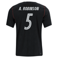 Nike Mens A. Robinson United States Away Stadium Jersey 2026 (Dark Obsidian/Pure Platinum)