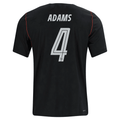 Nike Mens Adams United States Away Stadium Jersey 2026 (Dark Obsidian/Pure Platinum)