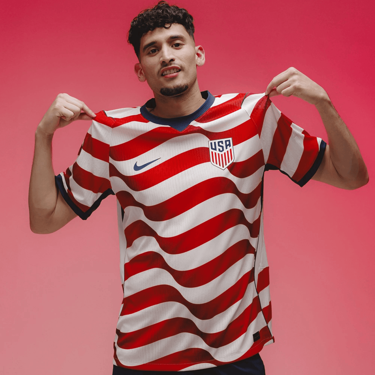 Nike Mens Agyemang United States Match Authentic Home Jersey 2026 (Sail/Midnight Navy) | SoccerWearhouse