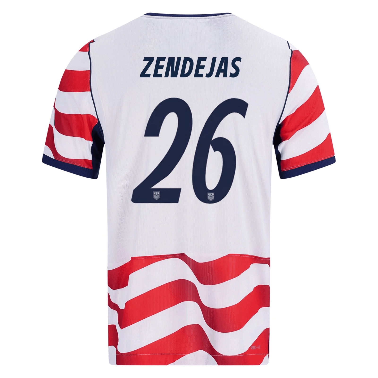 Nike Mens Alejandro Zendejas United States Match Authentic Home Jersey 2026 (Sail/Midnight Navy) | SoccerWearhouse