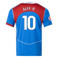 Nike Men's Atletico Madrid Álex Baena T90 Third Jersey La Liga Patch 25/26 (Photo Blue/Sport Red)