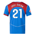 Nike Men's Atletico Madrid Javi Galán T90 Third Jersey La Liga Patch 25/26 (Photo Blue/Sport Red)