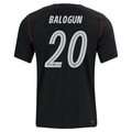 Nike Mens Balogun United States Away Stadium Jersey 2026 (Dark Obsidian/Pure Platinum)