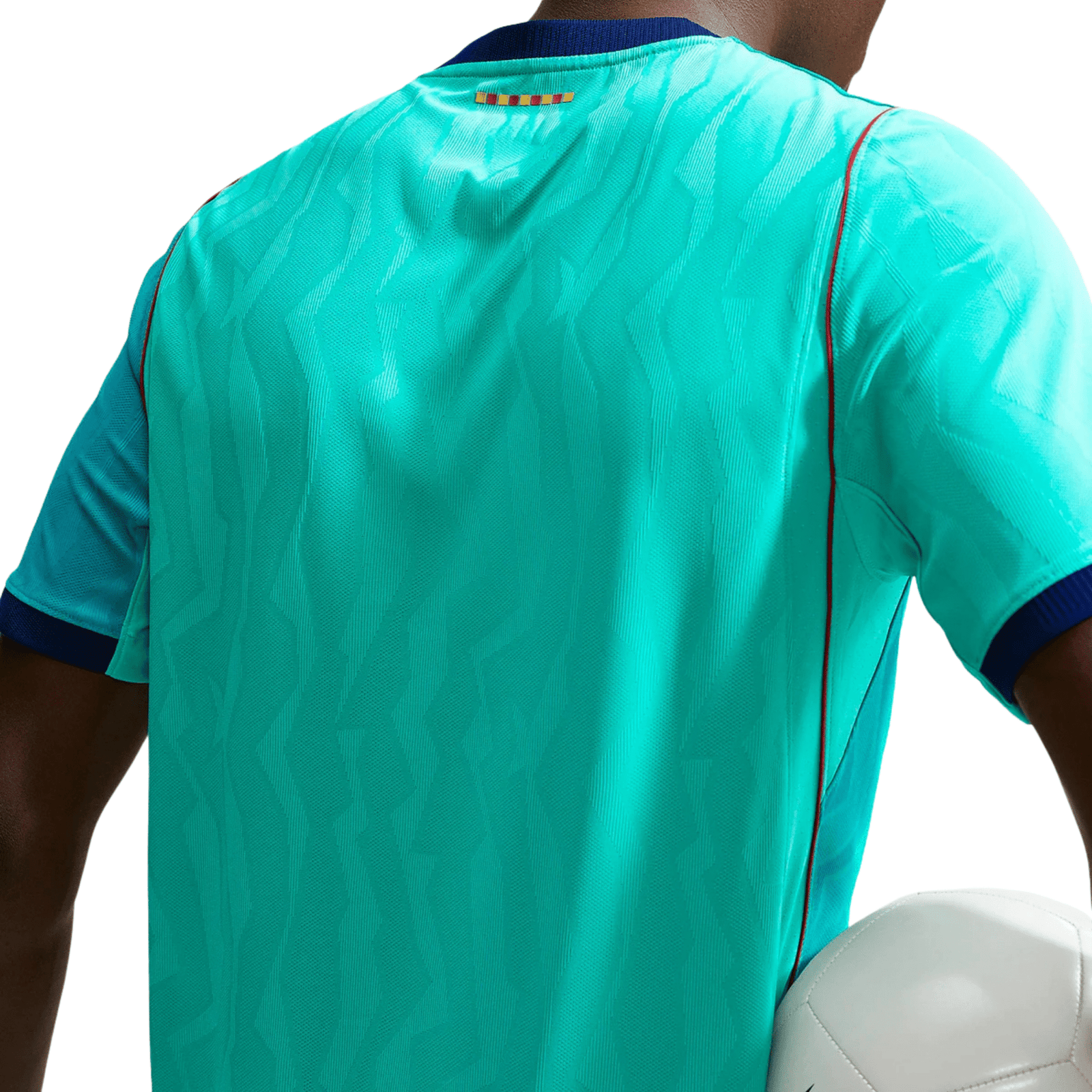 Nike Mens Barcelona Authentic 3rd Jersey 26/27 (Green Frost/Loyal Blue) | SoccerWearhouse