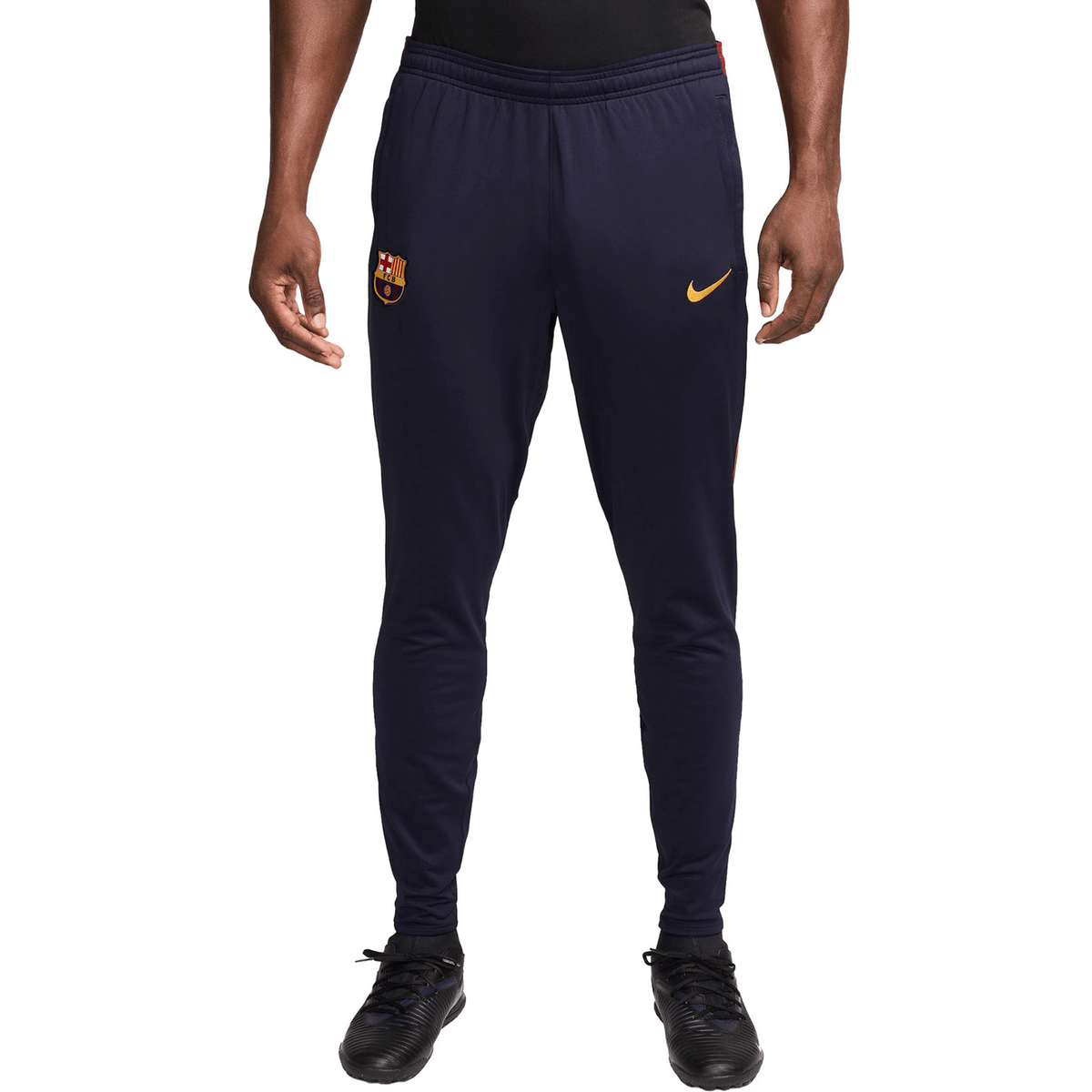 Nike Mens Barcelona Strike Pants 26/27 (Blue/Red/Yellow) | SoccerWearhouse