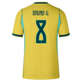 Nike Men's Bruno Guimaraes Match Authentic Home Jersey 2026 (Yellow/Teal)