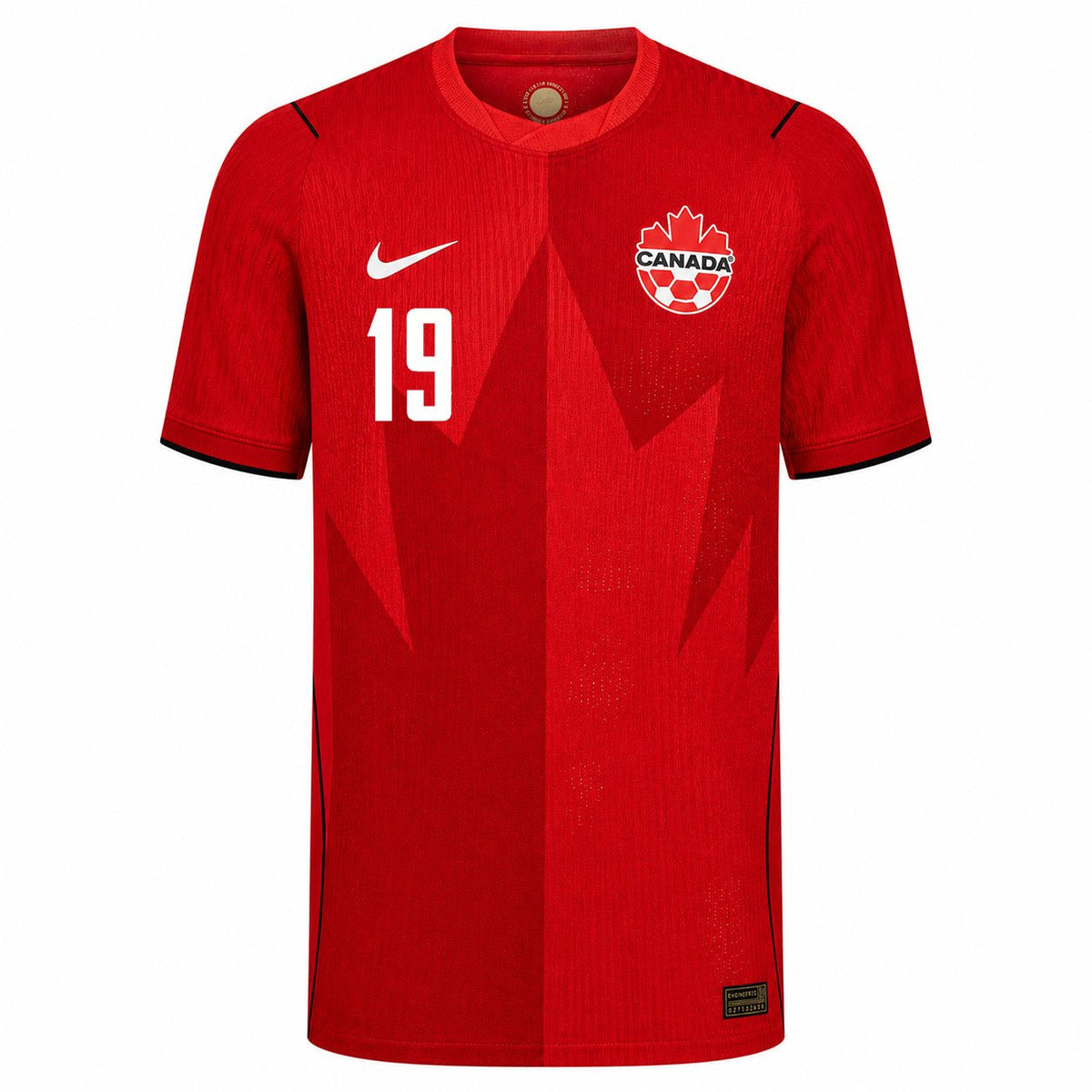 Nike Men's Canada Alfonso Davies Match Authentic Home Jersey 2026 (Red) | SoccerWearhouse