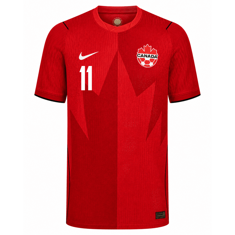 Nike Men's Canada Buchanan Match Authentic Home Jersey 2026 (Red) | SoccerWearhouse