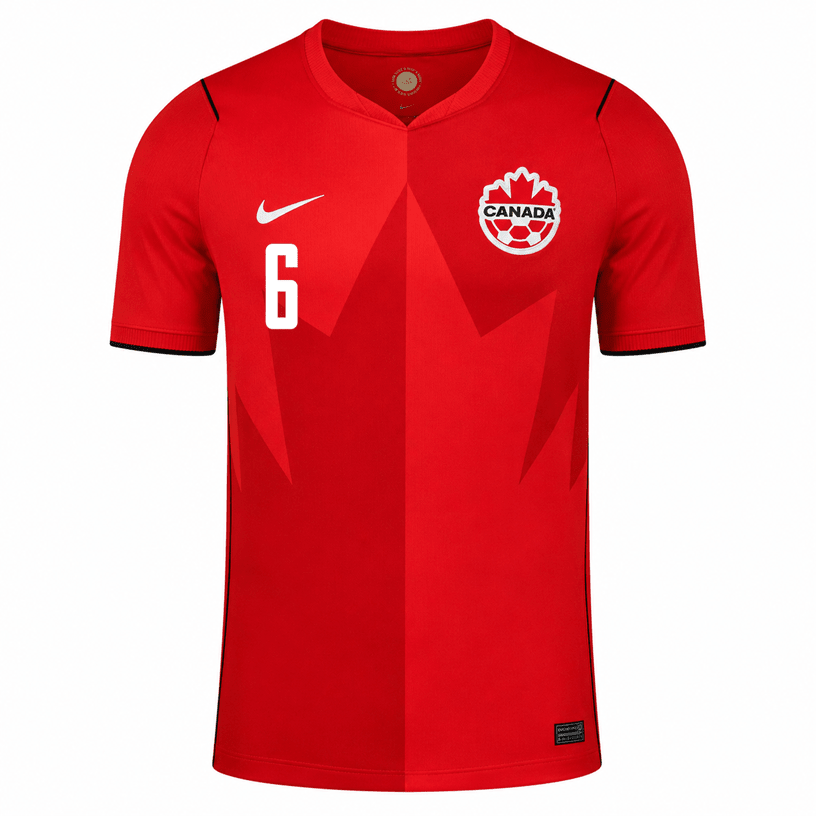Nike Men's Canada Choiniere Home Stadium Jersey 2026 (Red) | SoccerWearhouse