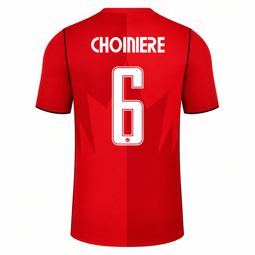 Nike Men's Canada Choiniere Home Stadium Jersey 2026 (Red) | SoccerWearhouse