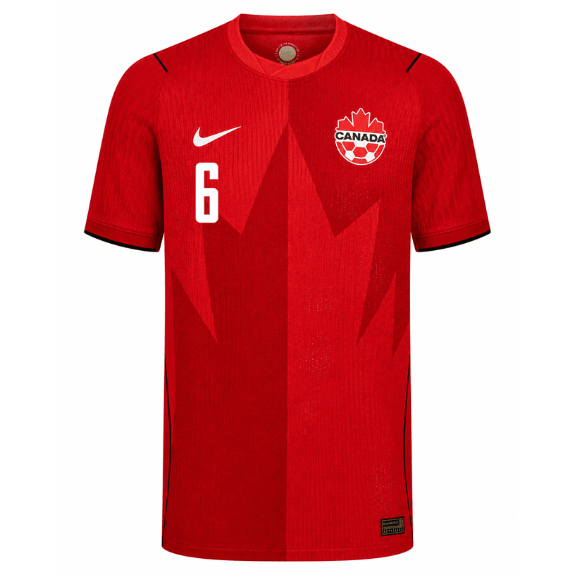 Nike Men's Canada Choiniere Match Authentic Home Jersey 2026 (Red) | SoccerWearhouse