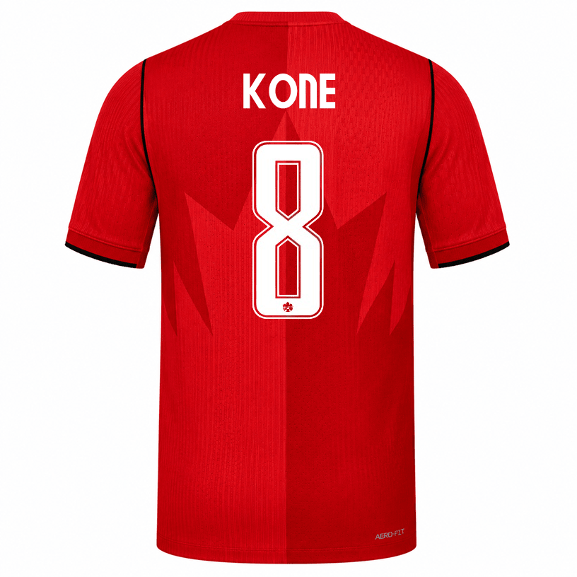 Nike Men's Canada Kone Match Authentic Home Jersey 2026 (Red) | SoccerWearhouse