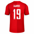 Nike Men's Canada Davies Home Stadium Jersey 2026 (Red)