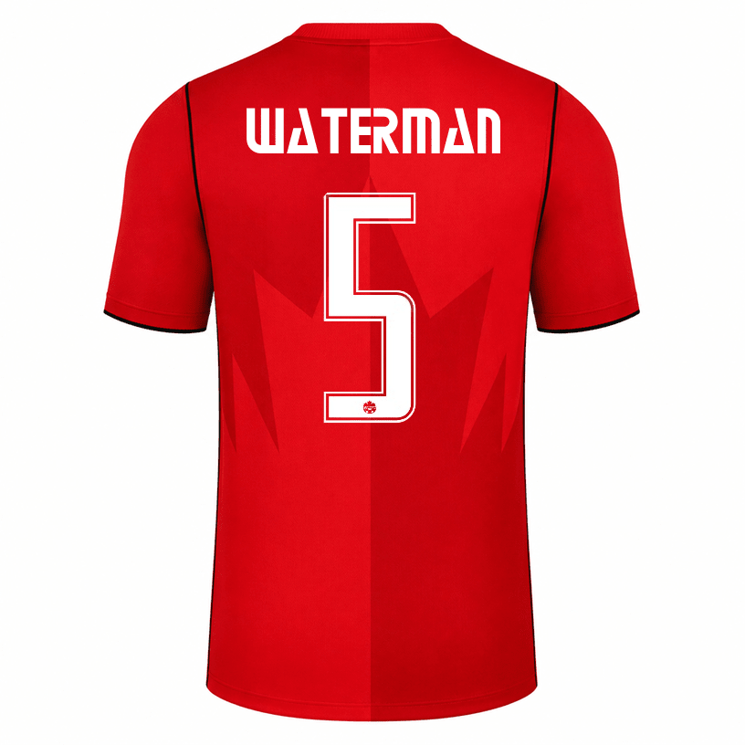 Nike Men's Canada Waterman Home Stadium Jersey 2026 (Red) | SoccerWearhouse