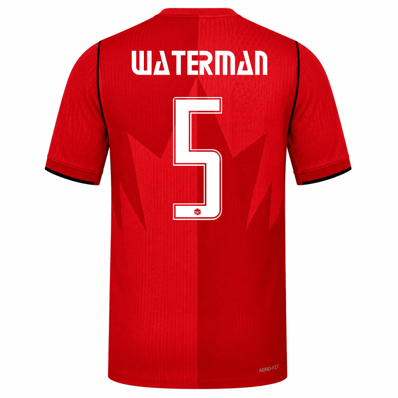Nike Men's Canada Waterman Match Authentic Home Jersey 2026 (Red) | SoccerWearhouse