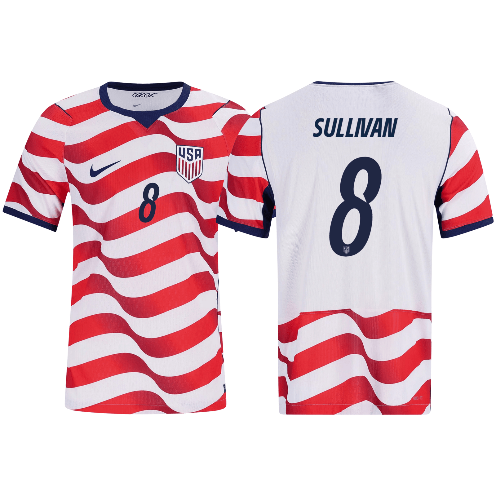 Nike Mens Cavan Sullivan United States Match Authentic Home Jersey 2026 (Sail/Midnight Navy) | SoccerWearhouse