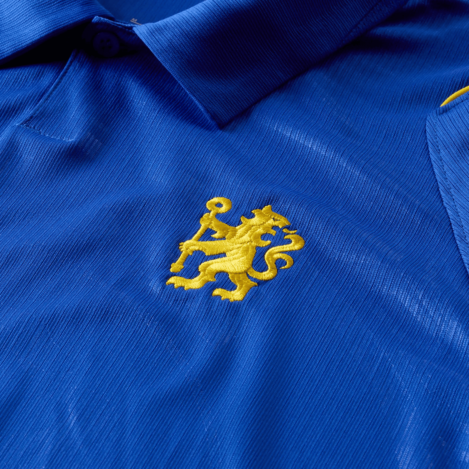 Nike Mens Chelsea Cole Palmer Home Long Sleeve Jersey w/ EPL + No Room For Racism 26/27 (Bright Blue) | SoccerWearhouse