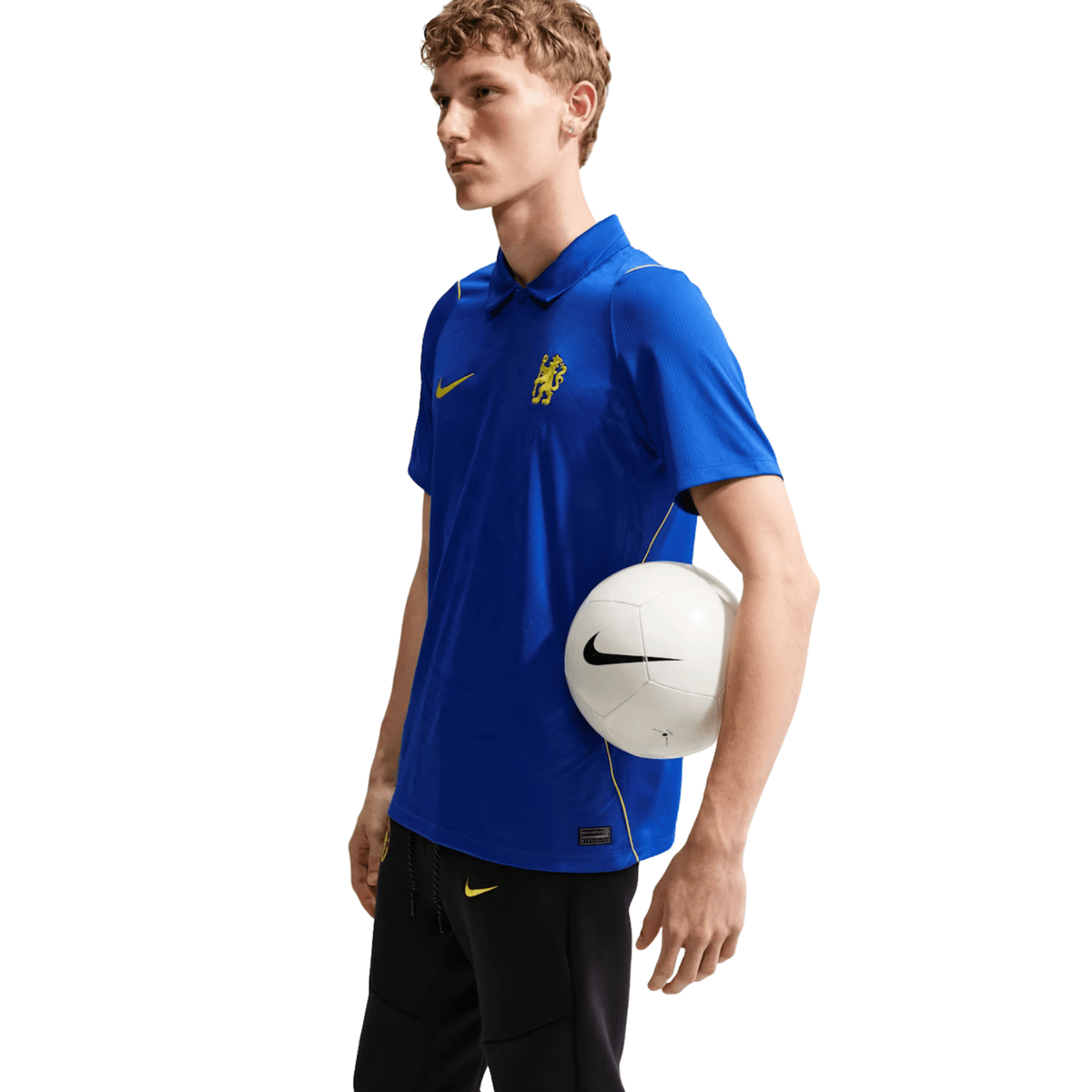 Nike Mens Chelsea FC Home Jersey 26/27 (Bright Royal/Gold) | SoccerWearhouse