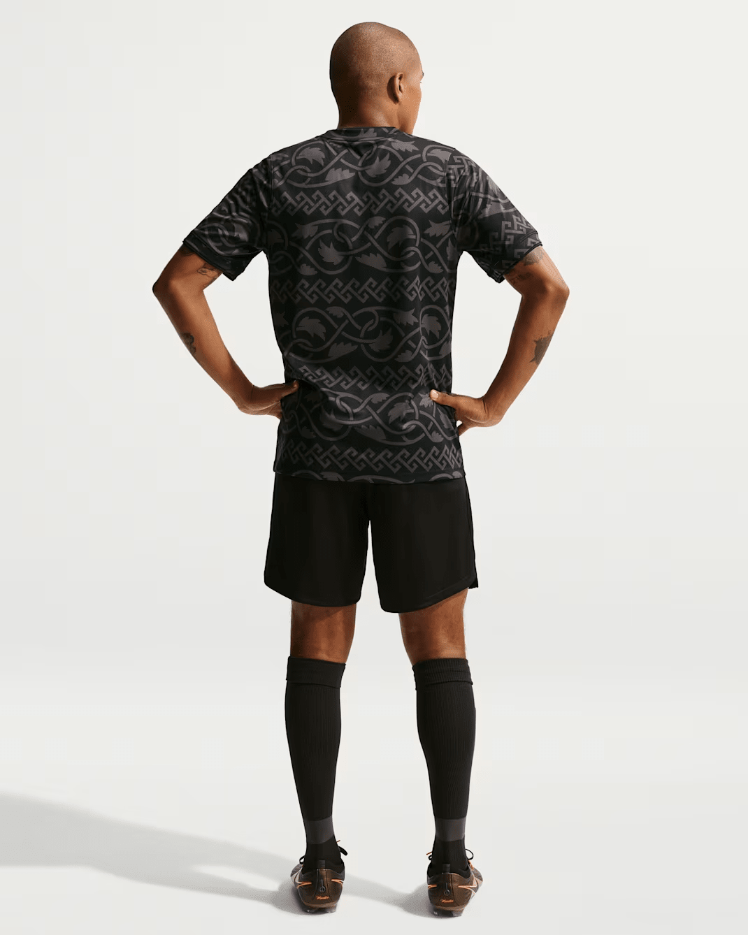 Nike Men's Chivas Third Pre-Match Soccer Jersey (Black/Truly Gold) | SoccerWearhouse
