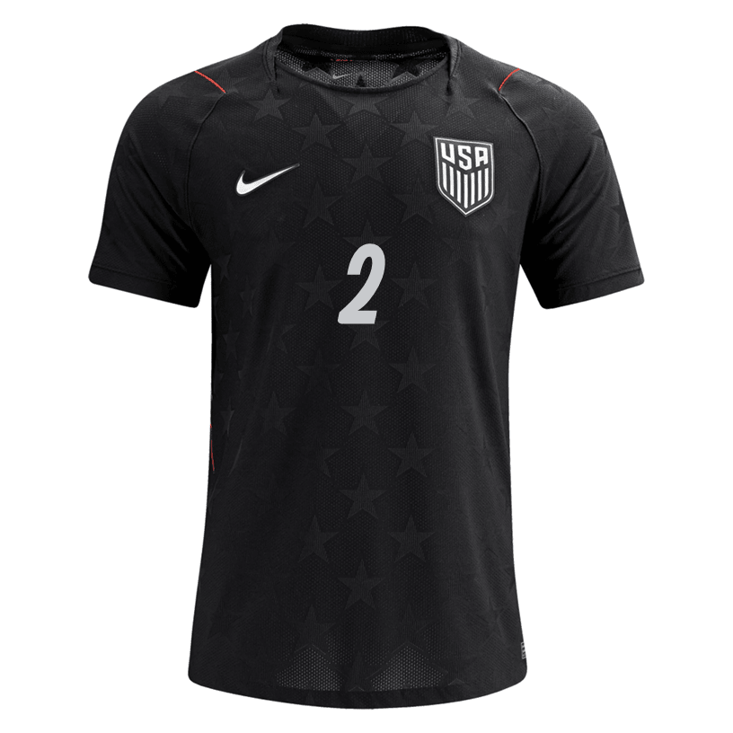 Nike Men's Dest United States Match Authentic Away Jersey 2026 (Dark Obsidian/Pure Platinum) | SoccerWearhouse