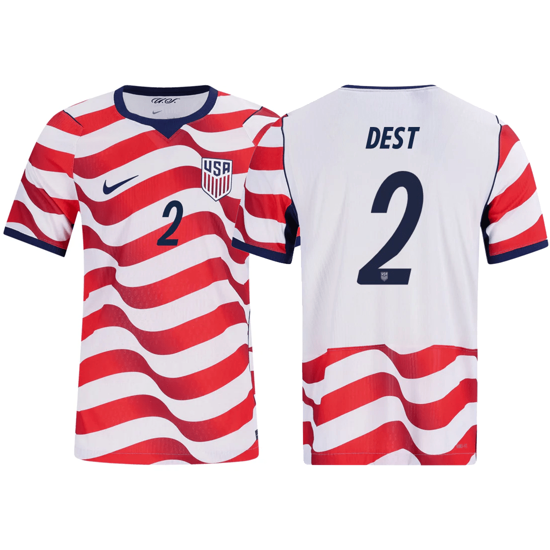 Nike Mens Dest United States Match Authentic Home Jersey 2026 (Sail/Midnight Navy) | SoccerWearhouse