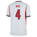 Nike Men's England Match Authentic Declan Rice Home Jersey 2026 (White)