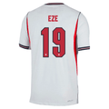 Nike Men's England Match Authentic Eberechi Eze Home Jersey 2026 (White)