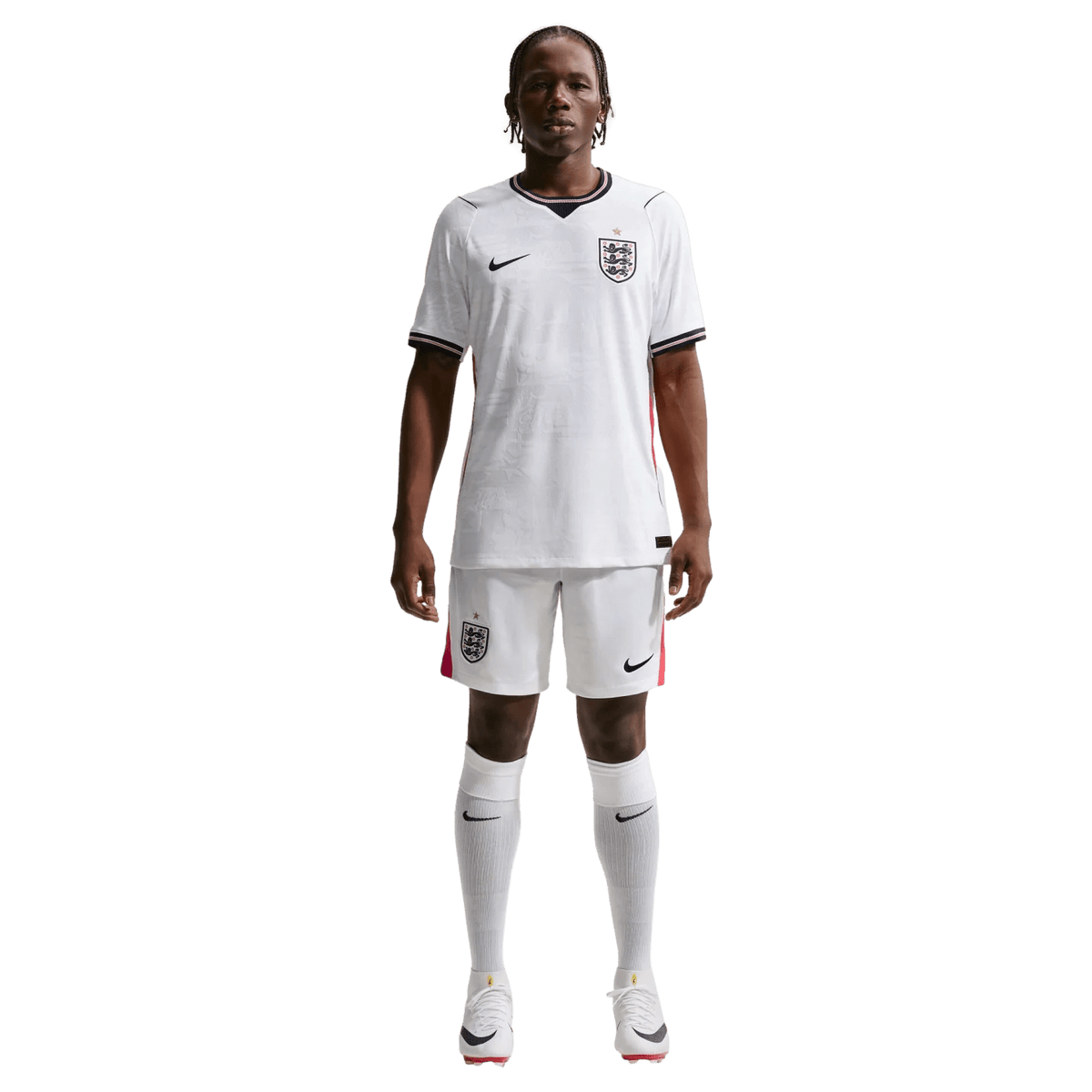 Nike Men's England Match Authentic Marcus Rashford Home Jersey 2026 (White) | SoccerWearhouse