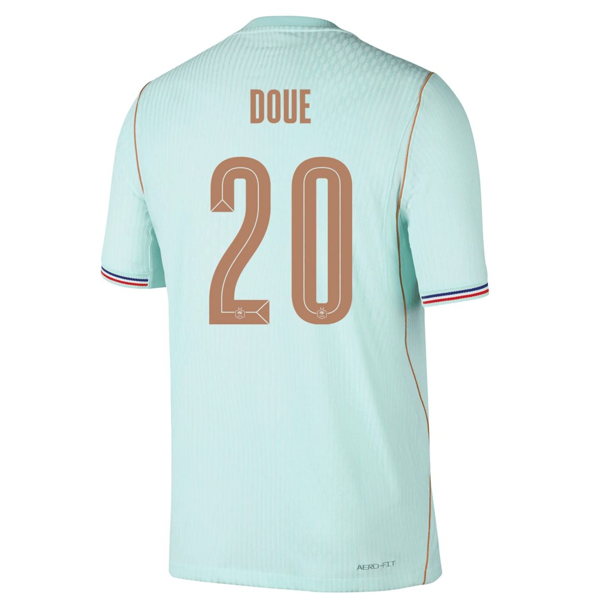Nike Men's France Désiré Doué Match Authentic Away Jersey 2026 (Igloo/Monarch) | SoccerWearhouse