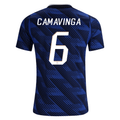 Nike Men's France Eduardo Camavinga Home Stadium Jersey 2026 (Game Royal/Metallic Copper)
