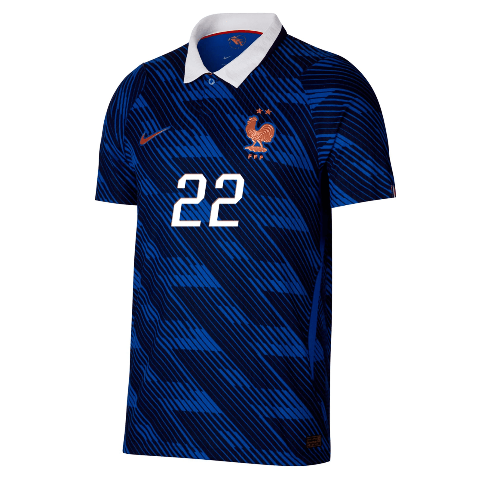 Nike Mens France Hugo Ekitike Match Authentic Home Jersey 2026 (Game Royal/Metallic Gold) | SoccerWearhouse