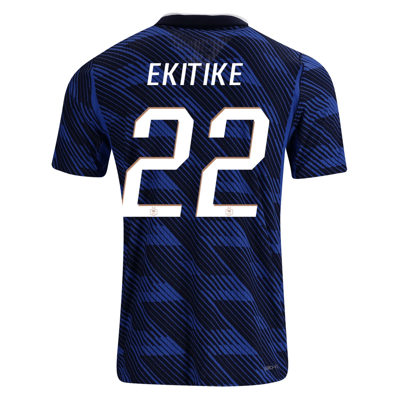 Nike Mens France Hugo Ekitike Match Authentic Home Jersey 2026 (Game Royal/Metallic Gold) | SoccerWearhouse