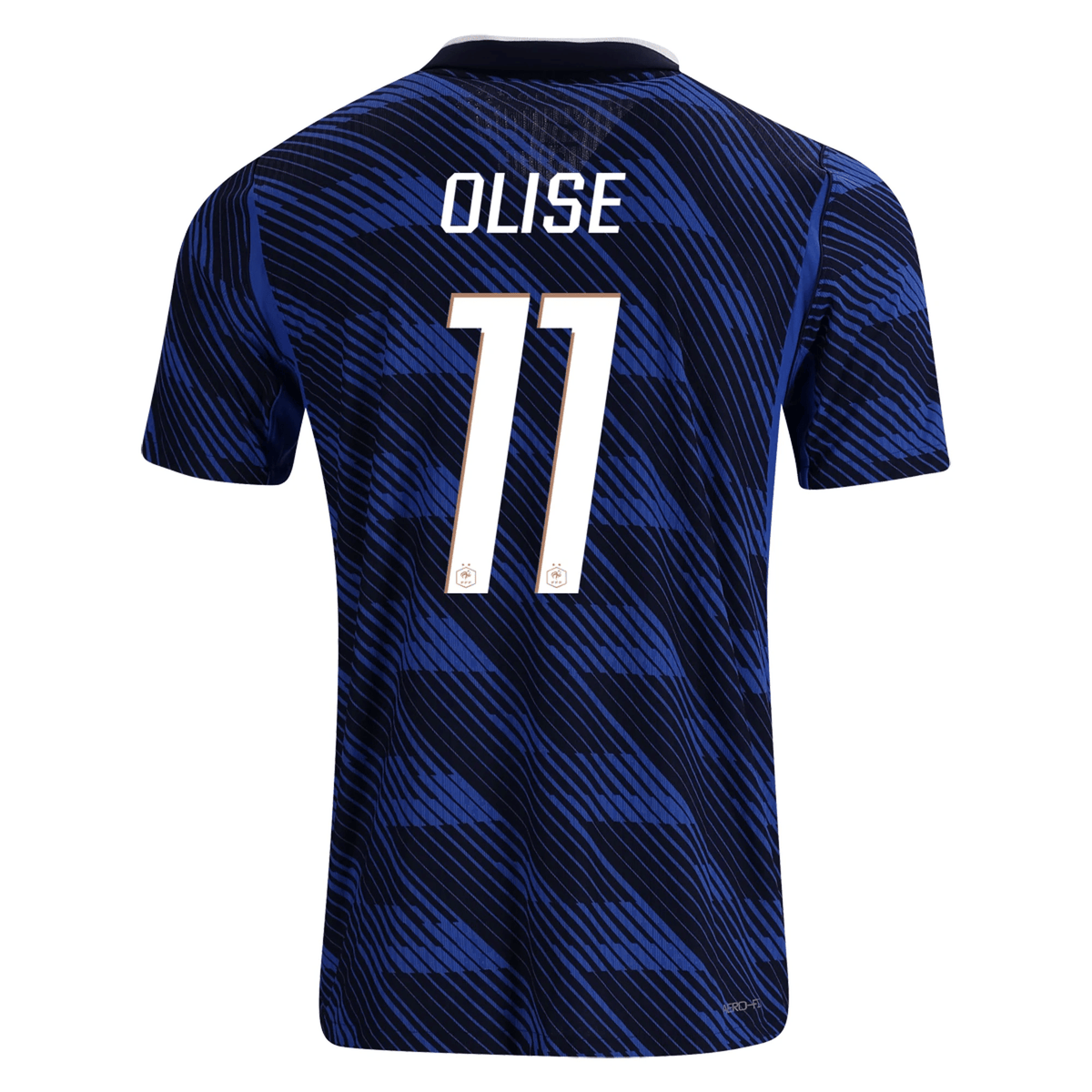 Nike Mens France Michael Olise Match Authentic Home Jersey 2026 (Game Royal/Metallic Gold) | SoccerWearhouse