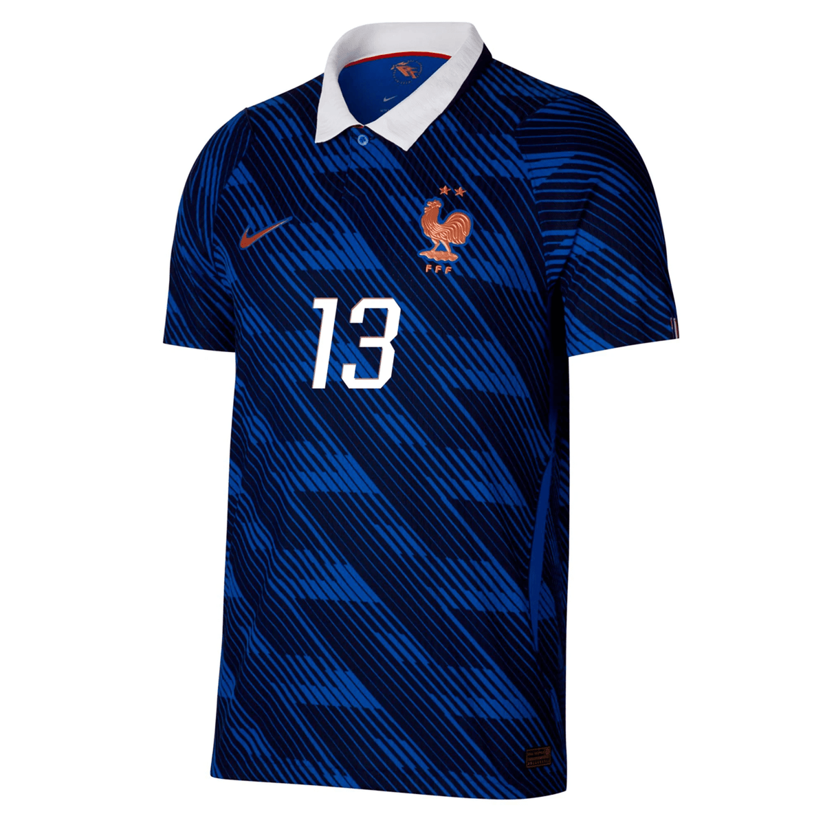 Nike Mens France N'Golo Kanté Match Authentic Home Jersey 2026 (Game Royal/Metallic Gold) | SoccerWearhouse
