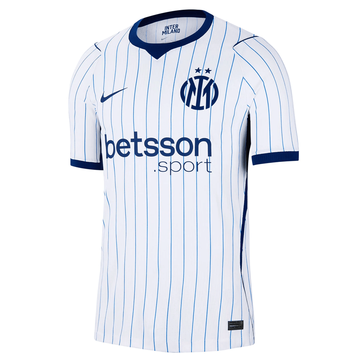 Nike Mens Inter Milan Away Jersey 26/27 (White/Blue) | SoccerWearhouse