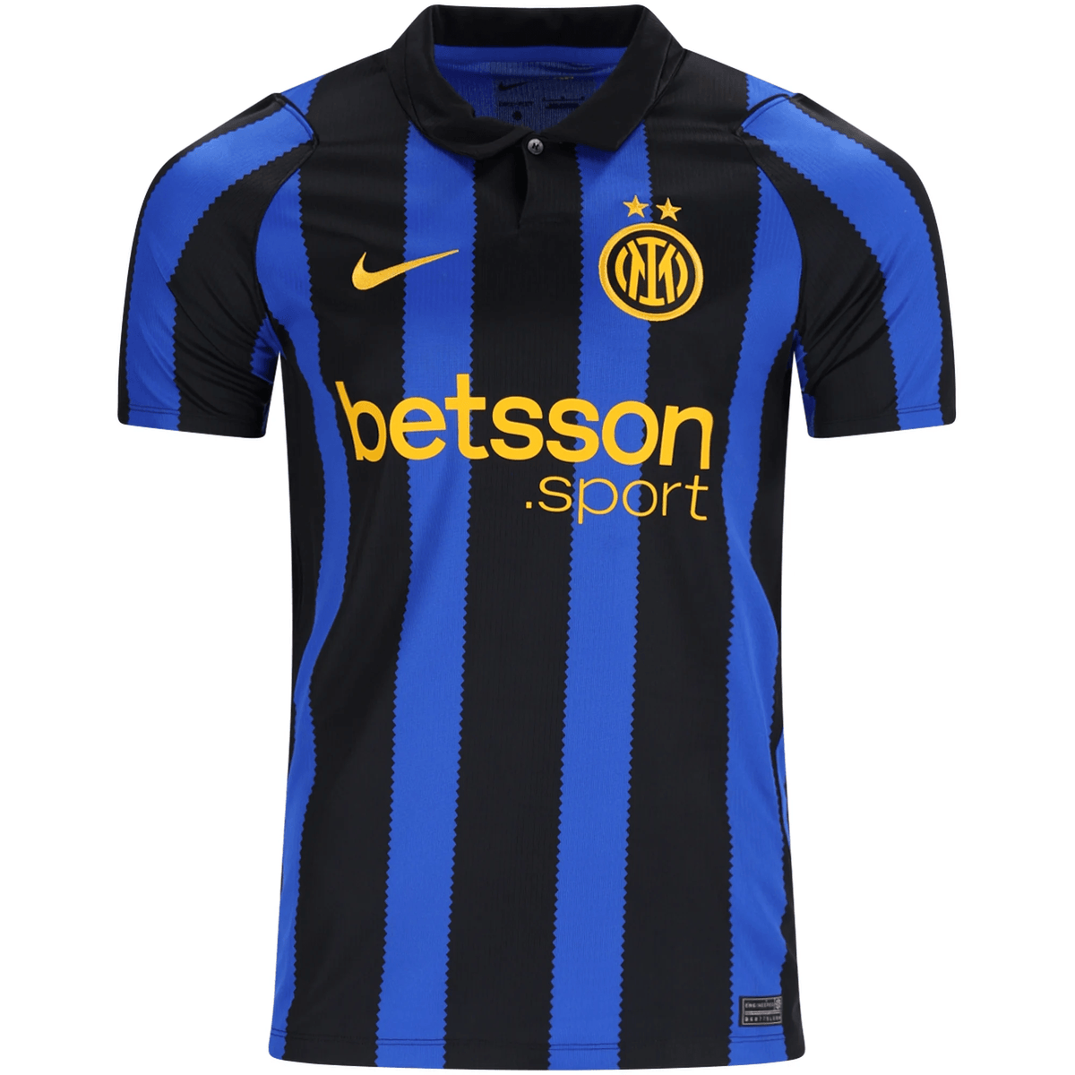 Nike Mens Inter Milan Home Jersey 26/27 (Blue/Black/Gold) | SoccerWearhouse
