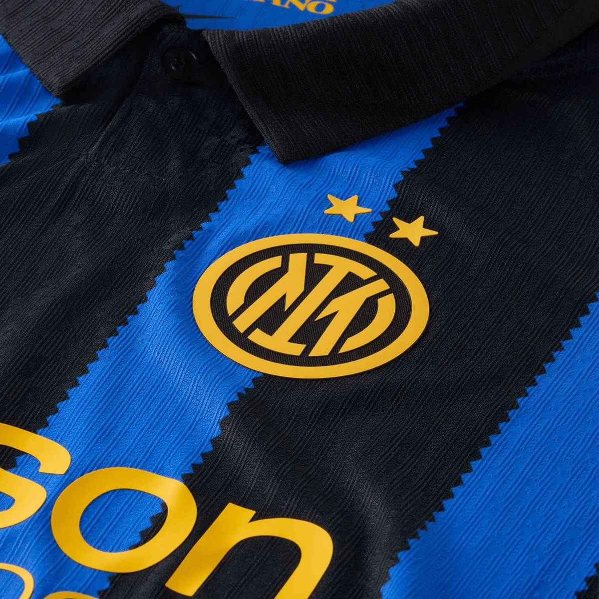 Nike Mens Inter Milan Match Authentic Home Jersey 26/27 (Blue/Black/Gold) | SoccerWearhouse