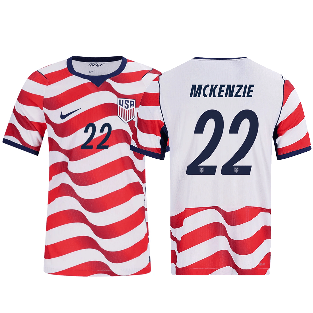 Nike Mens Mark McKenzie United States Match Authentic Home Jersey 2026 (Sail/Midnight Navy) | SoccerWearhouse