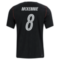 Nike Mens Mckennie United States Away Stadium Jersey 2026 (Dark Obsidian/Pure Platinum)