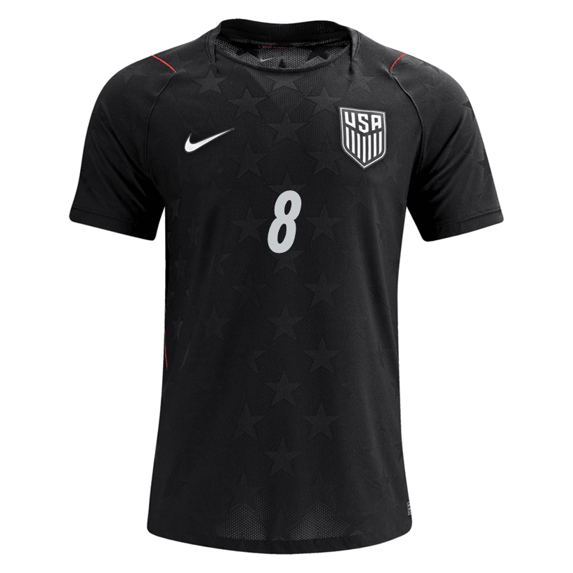 Nike Men's Mckennie United States Match Authentic Away Jersey 2026 (Dark Obsidian/Pure Platinum) | SoccerWearhouse
