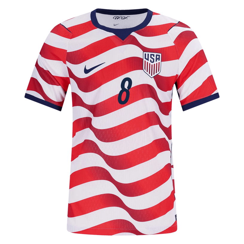 Nike Mens Mckennie United States Match Authentic Home Jersey 2026 (Sail/Midnight Navy) | SoccerWearhouse