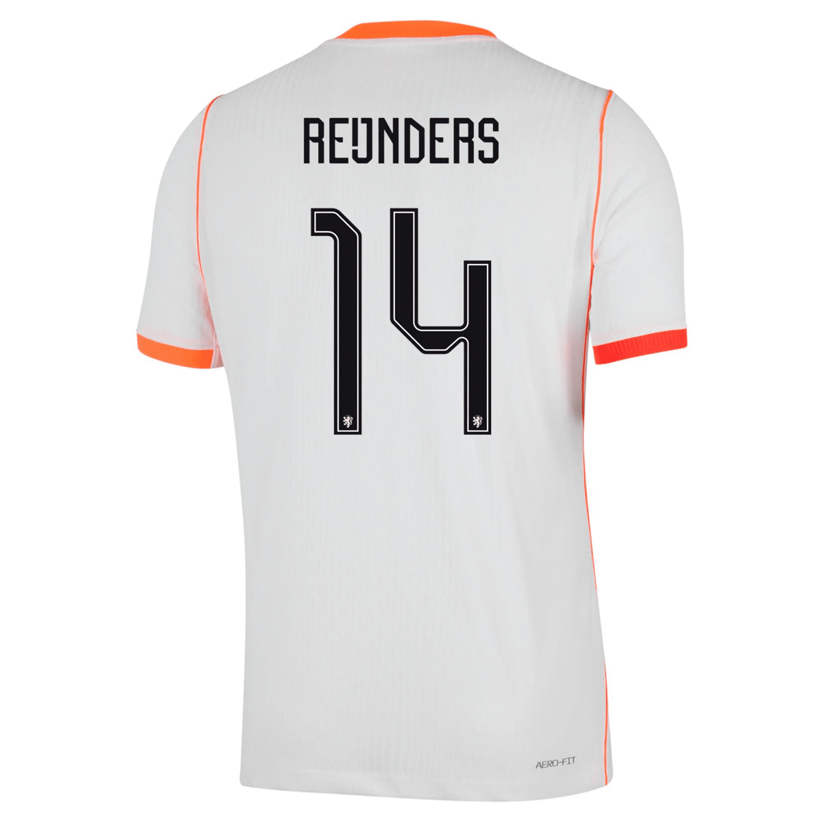 Nike Mens Netherlands Tijjani Reijnders Match Authentic Away Jersey 2026 (White/Hyper Crimson) | SoccerWearhouse