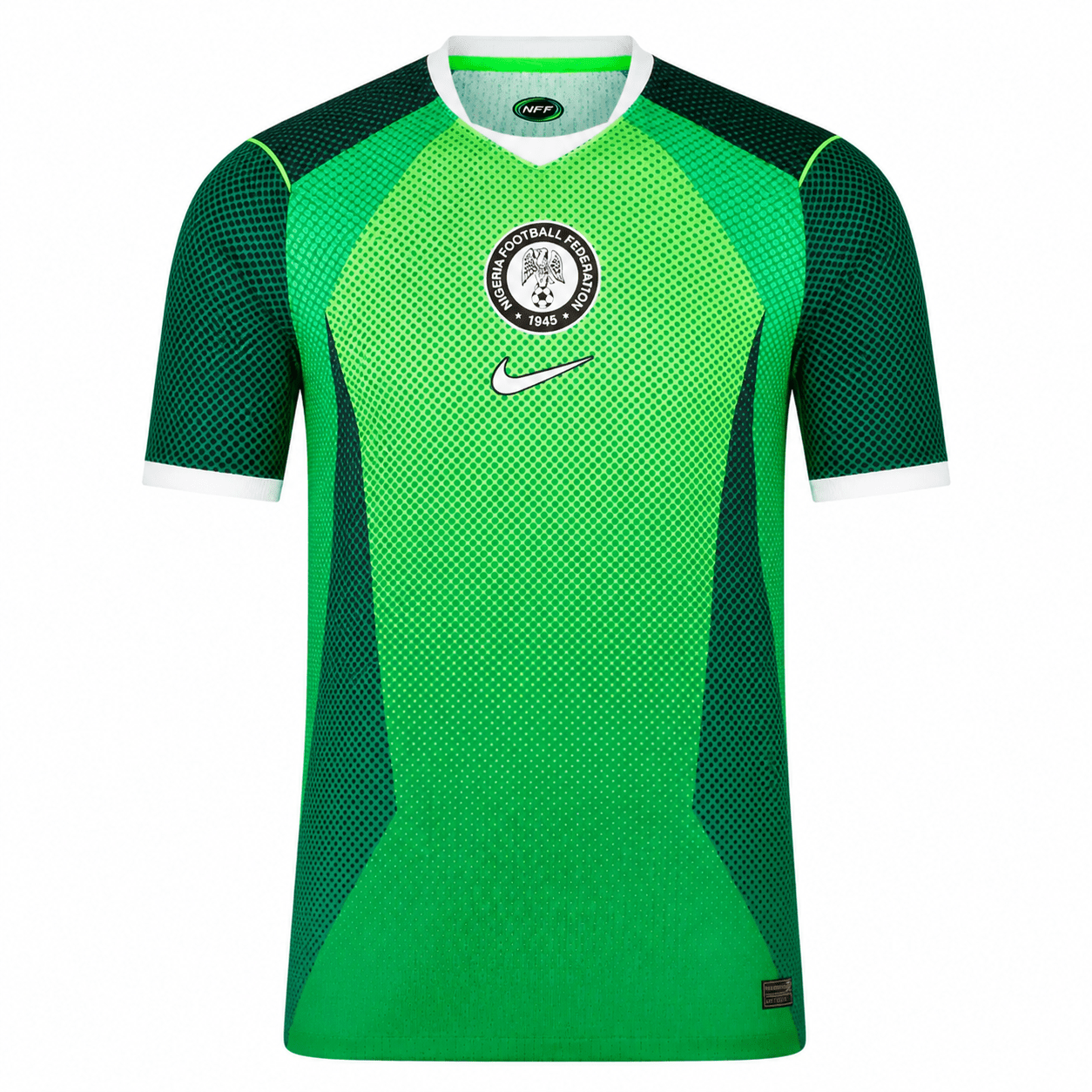 Nike Mens Nigeria Match Authentic Home Jersey 2026 (Green/White) | SoccerWearhouse