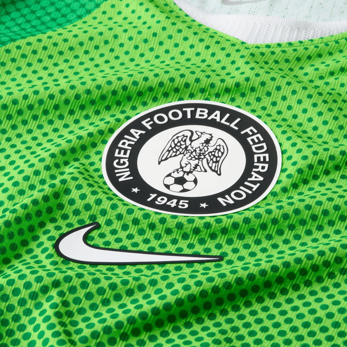 Nike Mens Nigeria Match Authentic Home Jersey 2026 (Green/White) | SoccerWearhouse